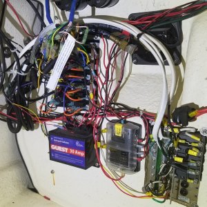 Rock Knocker console wiring