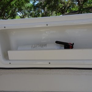 Molded gunnel boxes