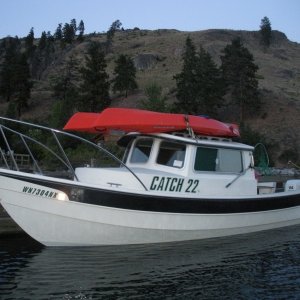 At the dock, Mitchell Creek, Lake Chelan