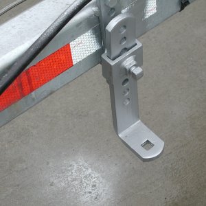 Media 'Equal-i-zer bracket for torsion bar.' in album 'New, to me, but dirty, tow vehicle.'