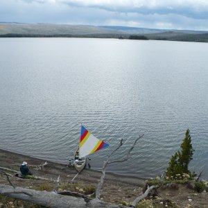 Yellowstone John, South Arm Yellowstone Lake 2010