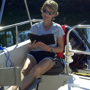 Media 'Princess Inlet on the hook.  A quiet anchorage.' in album 'Gulf Islands.  Enjoying an "Indian Summer".'