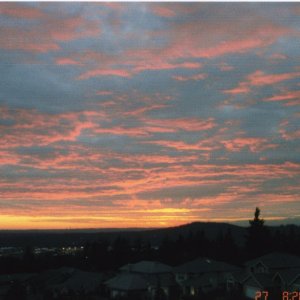 28 June 2005 Bellingham sunset