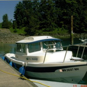17 July 2005: R-Matey at the dock (Blakely).