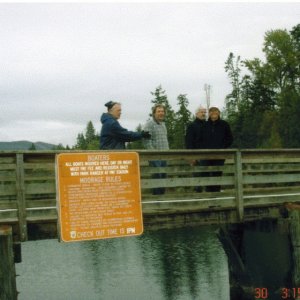 30 Sept 2005 Sequim: Joe (R-Matey), Jeff (Immacu-Nada), Fred (Anita Marie) & Robbi (C-Run).