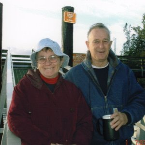 1 Oct 2005 Sequim:  Ruth & Joe.