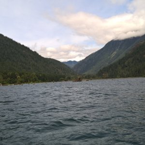 Media 'And a lot more exposed rock.' in album 'We launched at Skokomish Park, run by the Skokomish Nation.  $10.  This is in the afternoon when we returned.  Nobody was there in the morning.  No dock at this launch.'