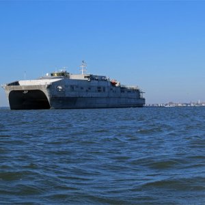 Media 'USNS Spearhead heading out of Charleston harbor' in album 'Fort Sumter'