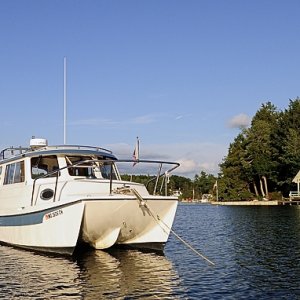 Media 'Anchored off Picton Island, New York' in album 'Anchored on Lake Champlain'