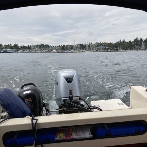 Departing Friday Harbor after topping off the tanks and using the facilities Sunday morning May 24th