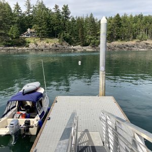 Doe Island was vacant as usual