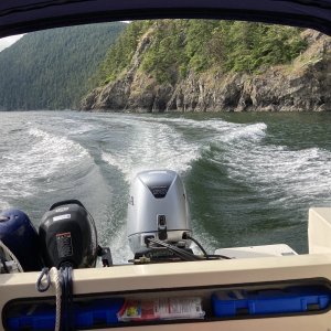 Cruising along Lummi always a pleasure