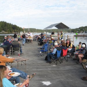 Big crowd, great food, great weather and music