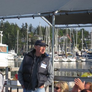 Media 'Joe (R-Matey) hanging cool' in album 'at Sidney Spit marine park BC,  how much do you need?'