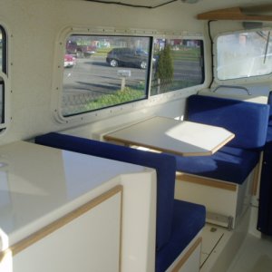 cabin facing passenger seat