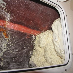 Inside of V-Berth/Foam 11/10/10