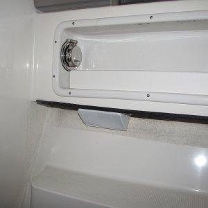 4/3/2011 Pyle Box Speaker can hardly see them when standing in stern of boat.