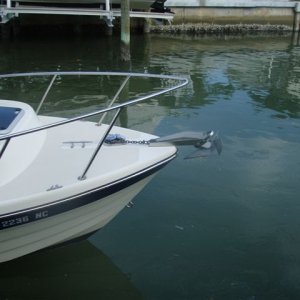 front of 23 showing sprint 400 windlass