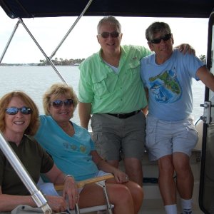 Naples Harbour with NYC friends