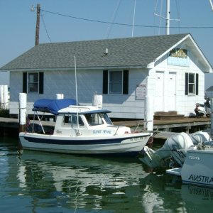 Media 'Litl Tug at Parks Marina' in album 'Ches Bay at its calmest'