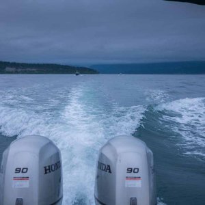 Run across the Strait from Sequim to Cattle Point