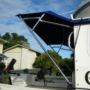 half Bimini top