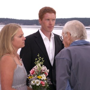Wedding of Kerry Hinds and Lee Miller at Sequim 9-30-06