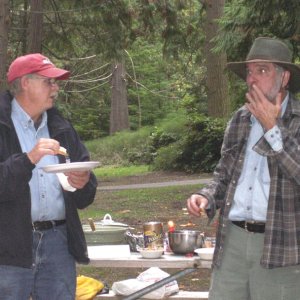 Larry - C\'ya and Dave - C-Voyager at Sequim 9-30-06