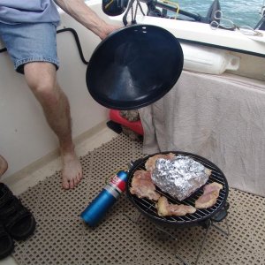 BBQ on my new Made in USA grill.