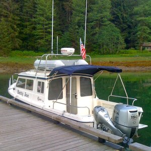 Another view of Betty Joe at Taku Harbor float