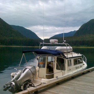 Evening rest stop at Taku Harbor