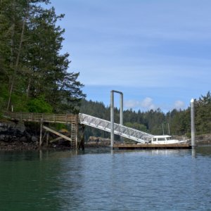 Opening weekend of boating season, and no other boats.