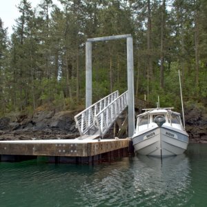 Back at the dock, surprised to find the island still all to myself on opening weekend and such a beautiful Saturday afternoon.