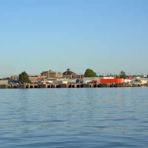 Anacortes waterfront on Guemes Channel