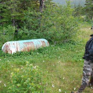 Naked Island Propane Tank