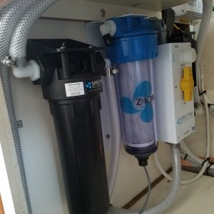 Getting the plumbing in