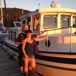 Blake and Rhonda\'s new Sea Fury at Montague