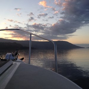 Media 'Dawn over Saltspring Island' in album 'Breezy day heading for Dodds Narrows'