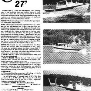 Media 'Ad' in album '1982 27' C-Dory Long Cabin'