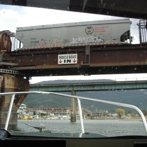 Media 'Approaching Sicamous, Shuswap Lake' in album 'A) At Boathouse Marine in Salmon Arm,BC'