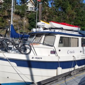 Loaded up and ready to head to Desolation Sound