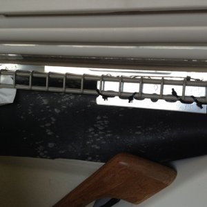 5000 BTU GE AC 03 Rubber membrane protects cabin and window frame