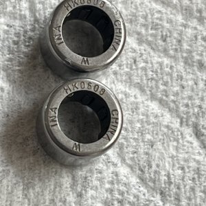 Bearings for 1st compound gear