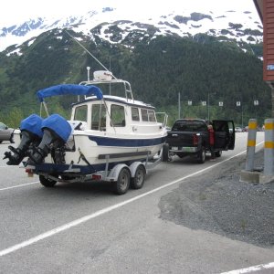 Media 'At the tunnel to Whittier' in album 'Getting ready to head out on our maiden voyage'