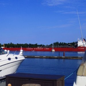 1.) Start of Rideau trip at Keewaydin State Park Marina on the St. Lawrence River