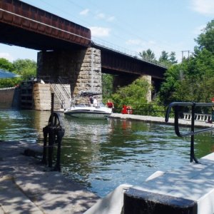 5.) Delayed on the first lock which needed repaired