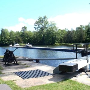 13.) Docked for the first night at Upper Brewers after lock 43