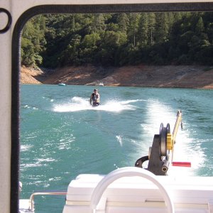 Play time on Shasta Lake