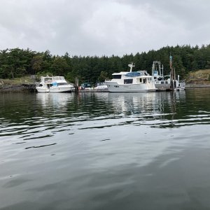 Fossil bay dock