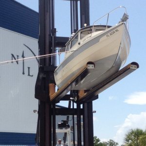 Media 'New Digs' in album 'Just applied the boat name, Dave(the flamingo) helped.'